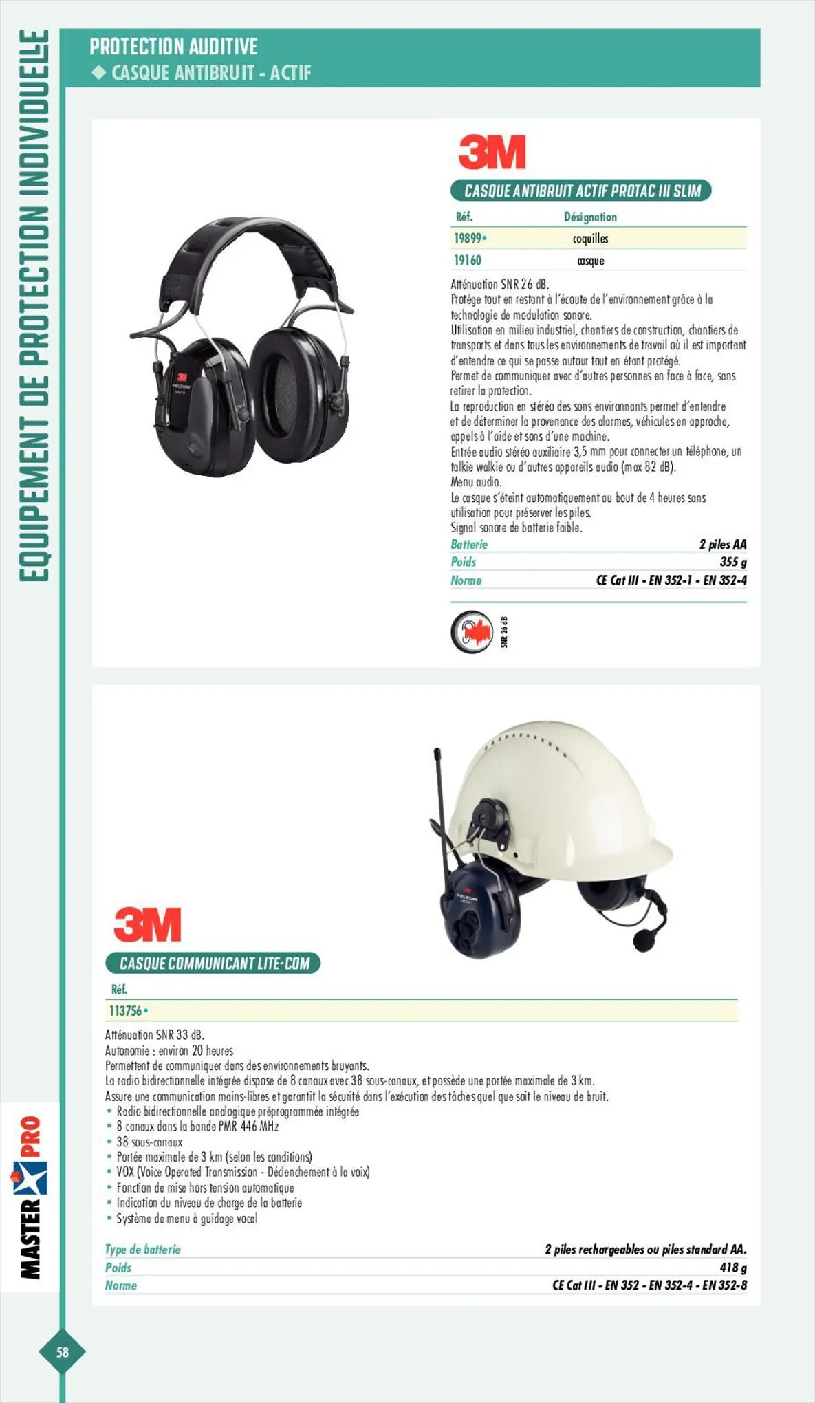 Catalogue Essentiel Protection 2023, page 00060