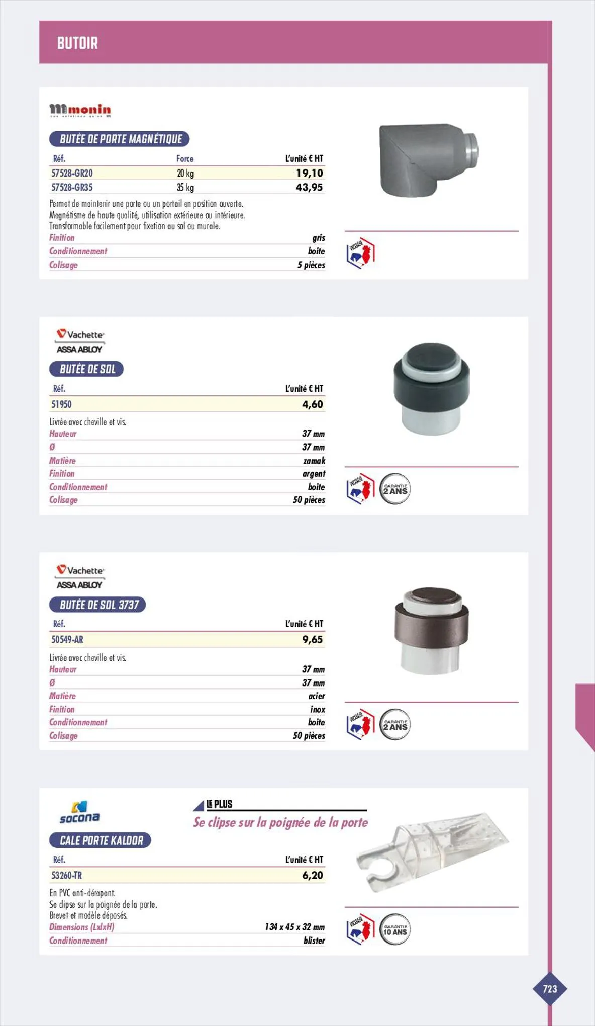 Catalogue Essentiel Industries 2023, page 00725