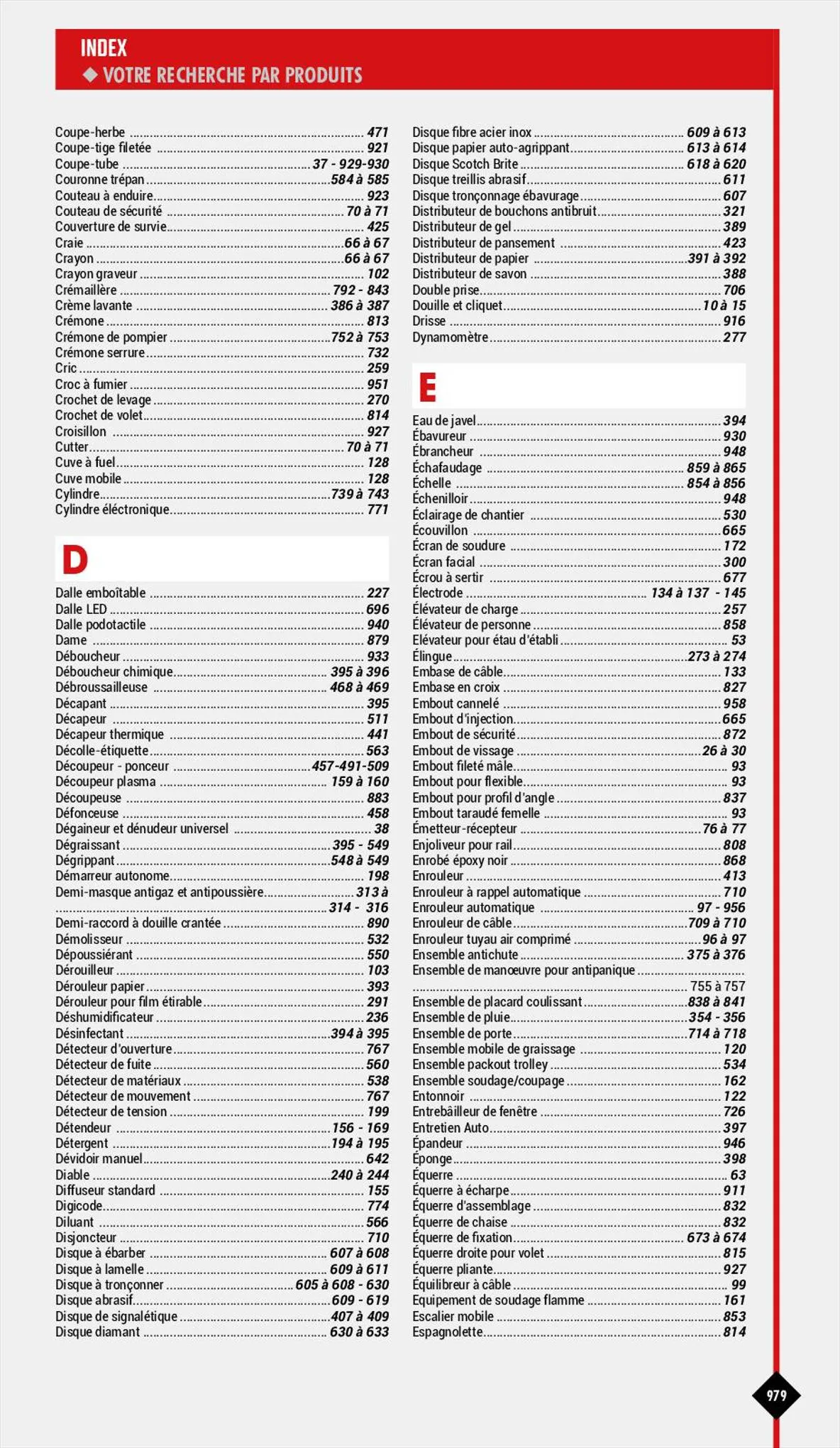 Catalogue Essentiel Industries 2023, page 00981