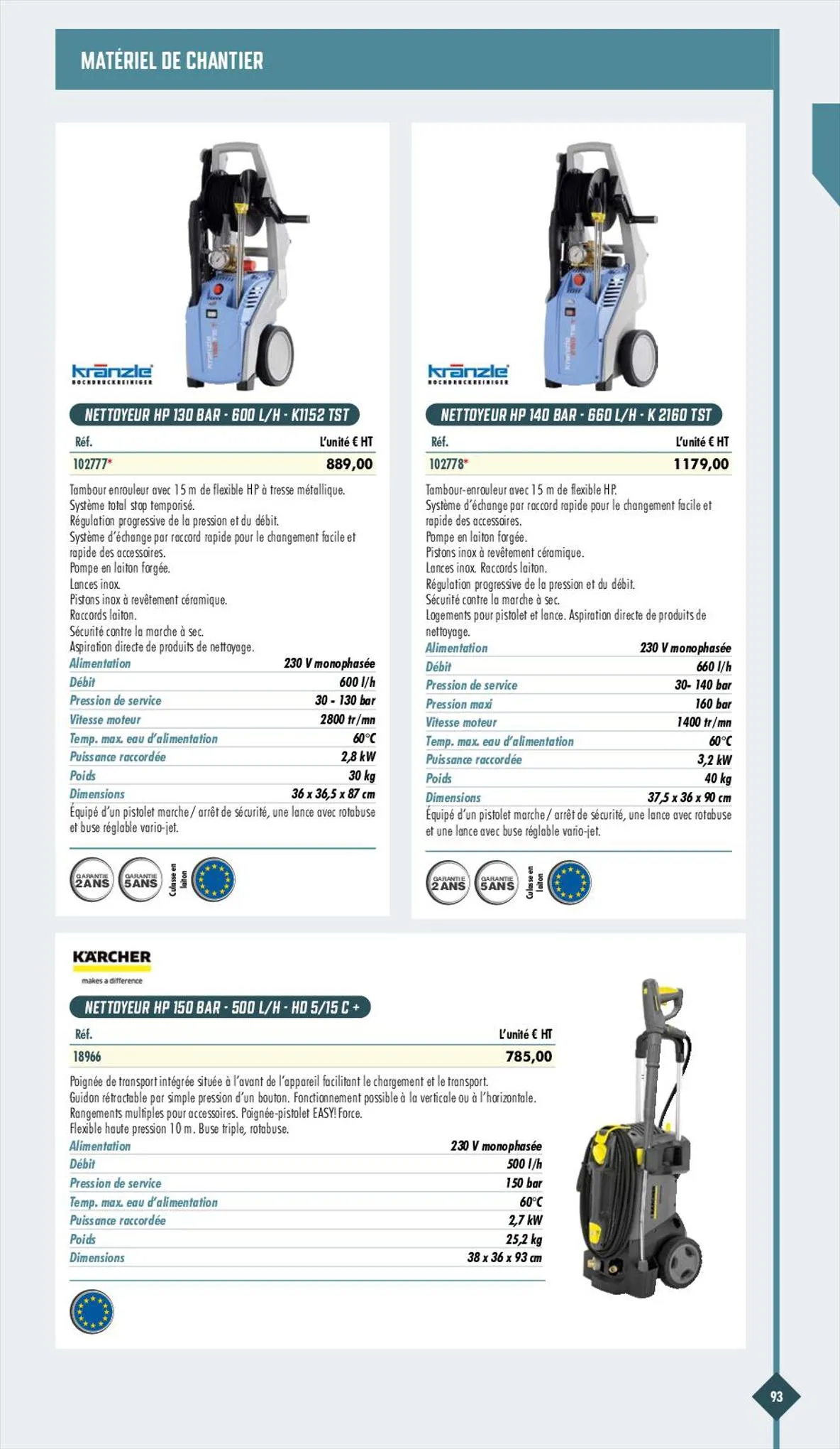 Catalogue Essentiel Batiment 2023, page 00095