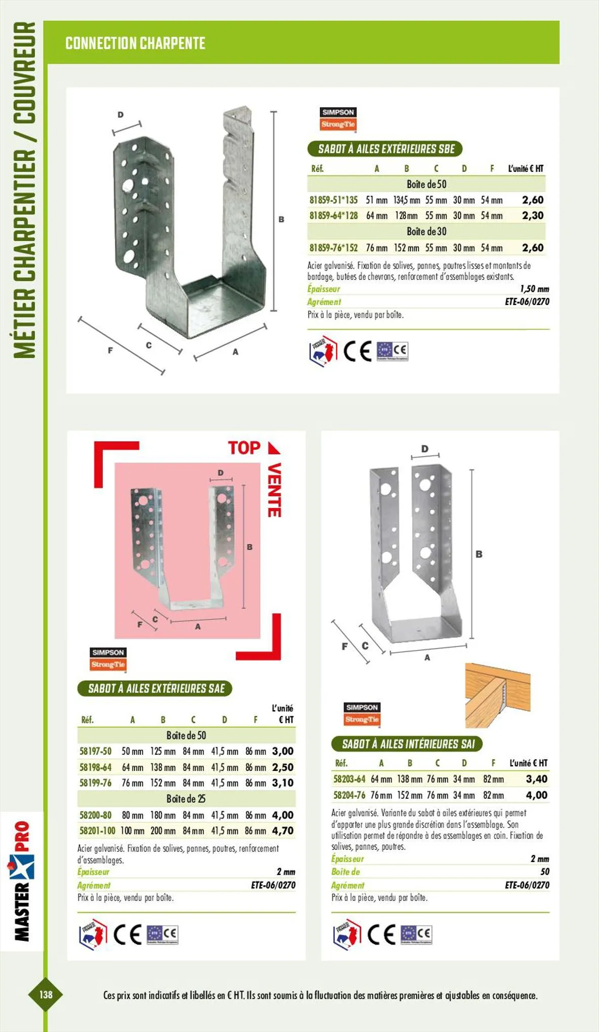 Catalogue Essentiel Batiment 2023, page 00140