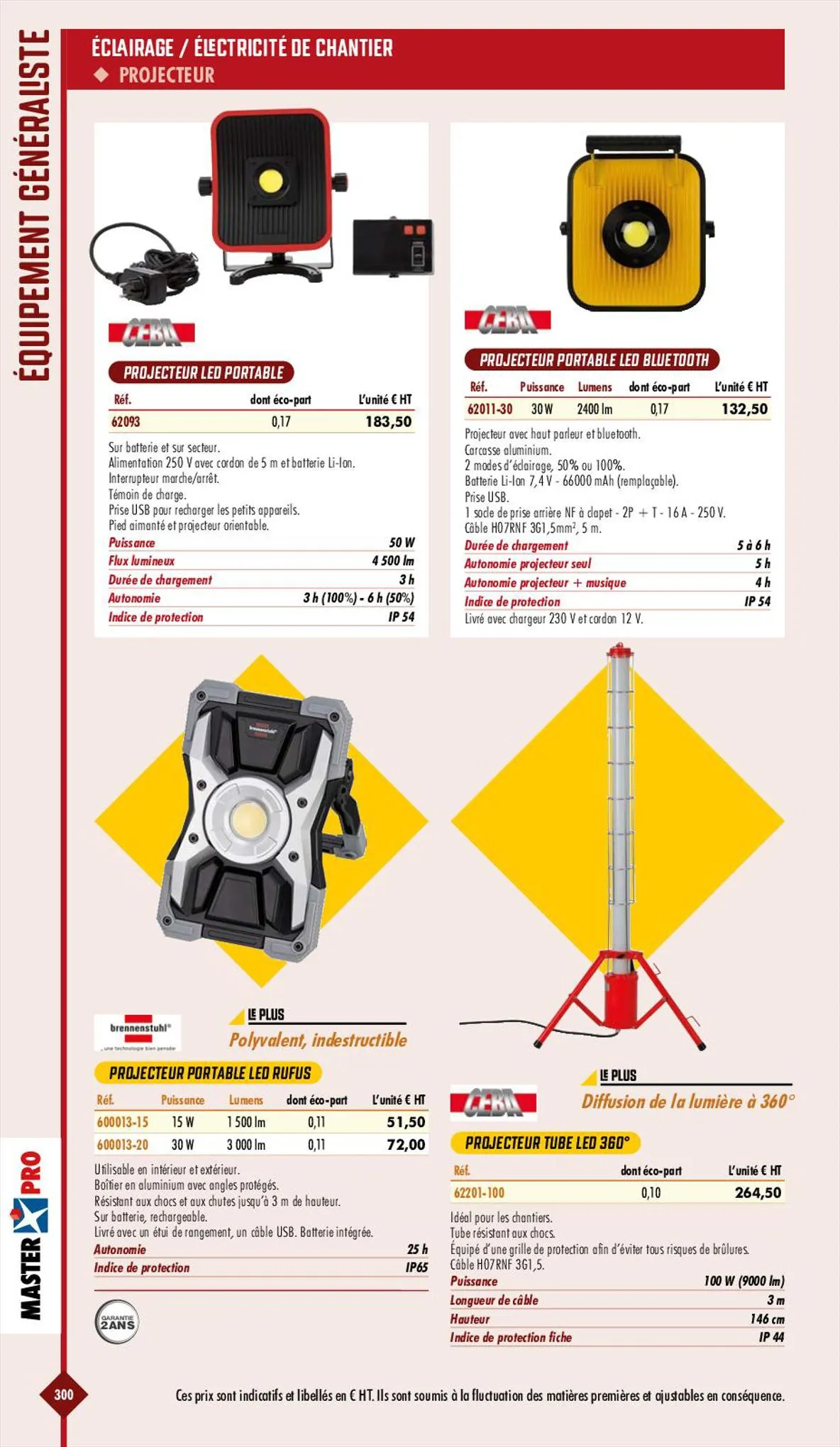 Catalogue Essentiel Batiment 2023, page 00302