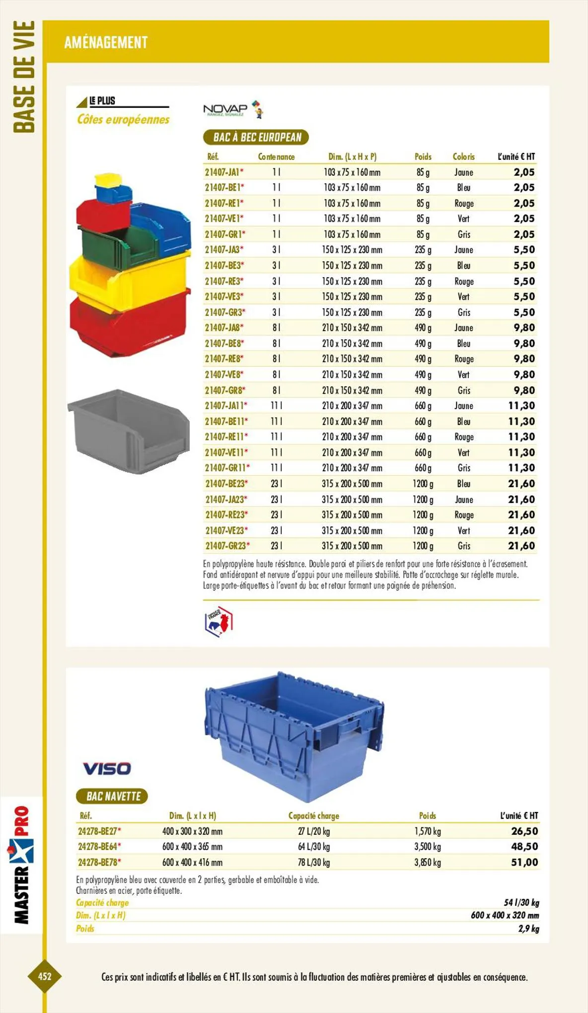 Catalogue Essentiel Batiment 2023, page 00454