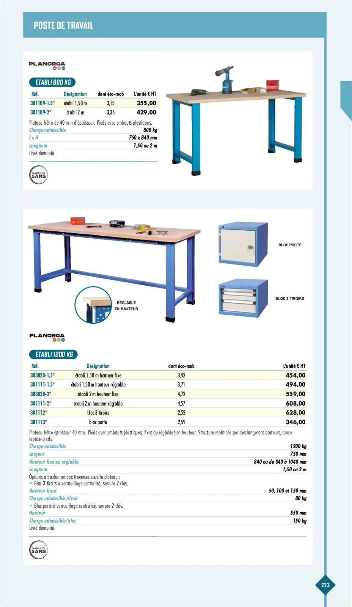 Catalogue Essentiel Industries 2023, page 00225