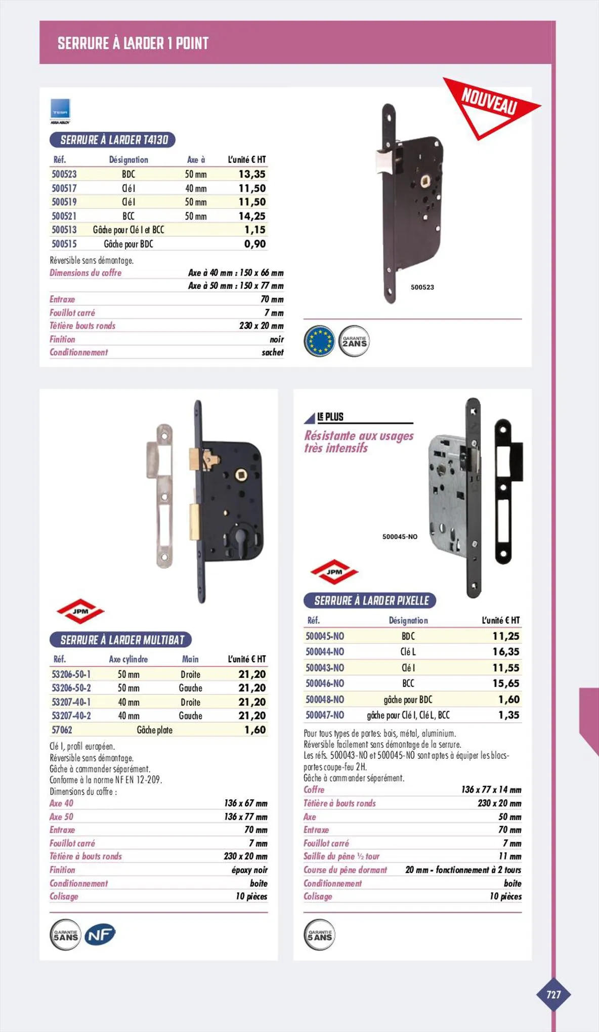 Catalogue Essentiel Industries 2023, page 00729