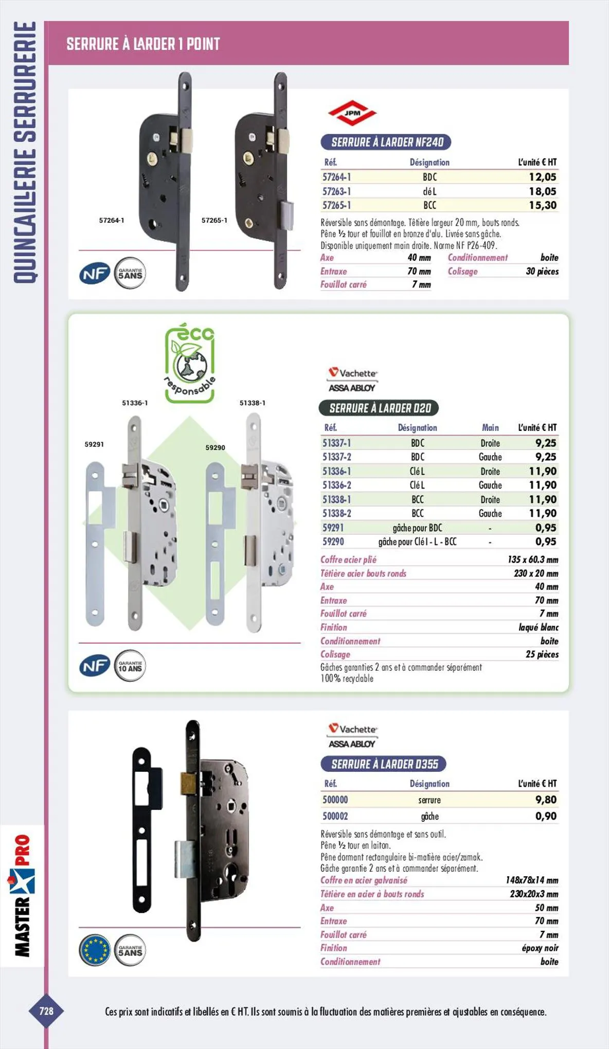 Catalogue Essentiel Industries 2023, page 00730