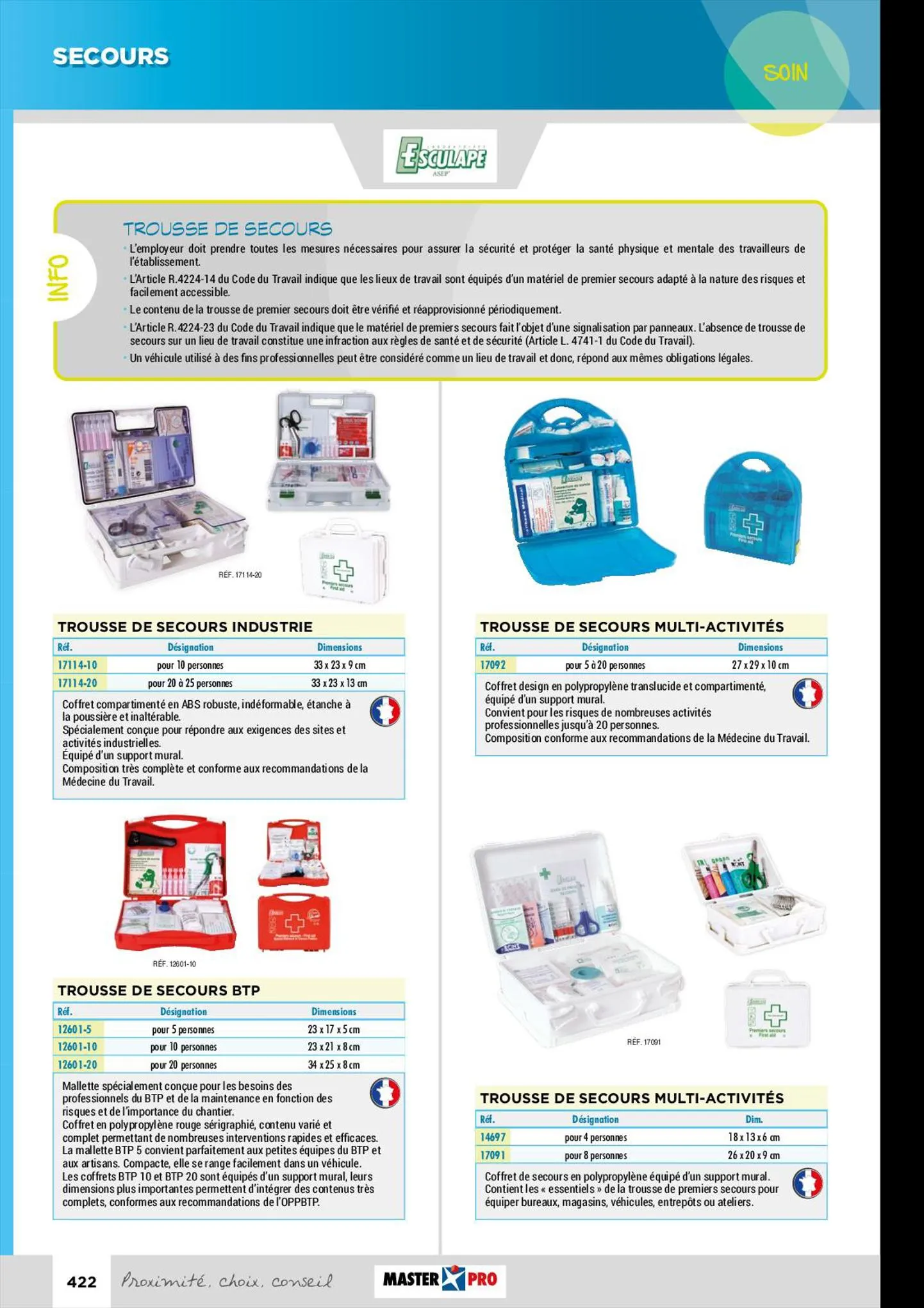 Catalogue Guide technique EPI 2022, page 00424