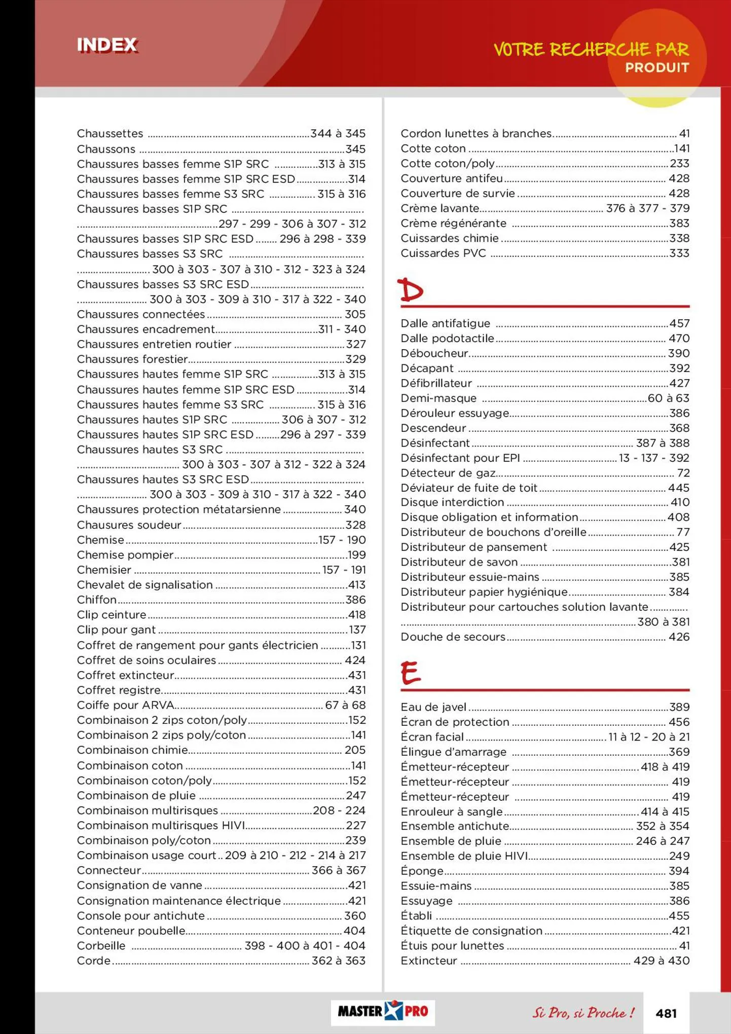 Catalogue Guide technique EPI 2022, page 00483