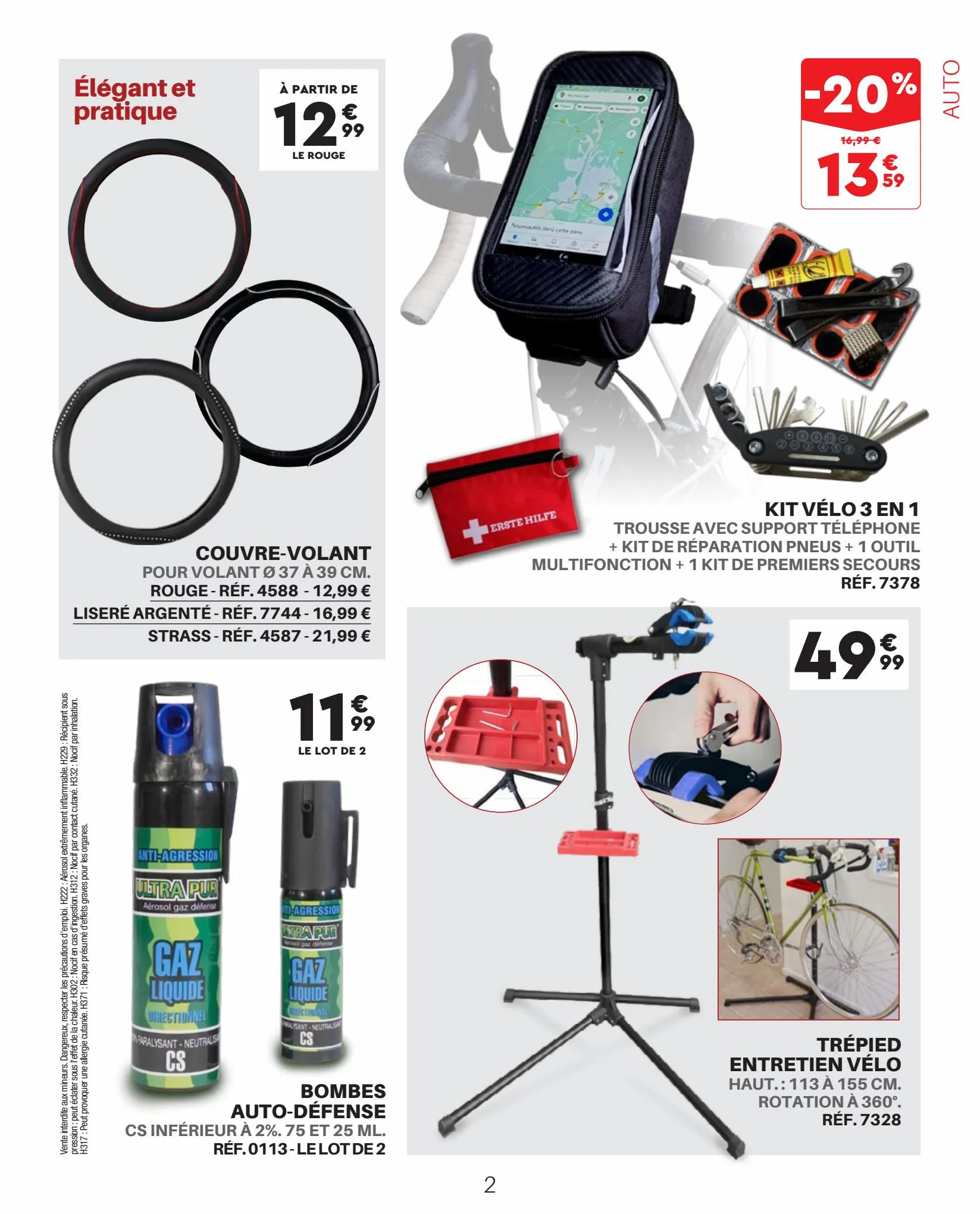 Catalogue AUTO OUTILLAGE LES OFFERES SPECIALES, page 00002