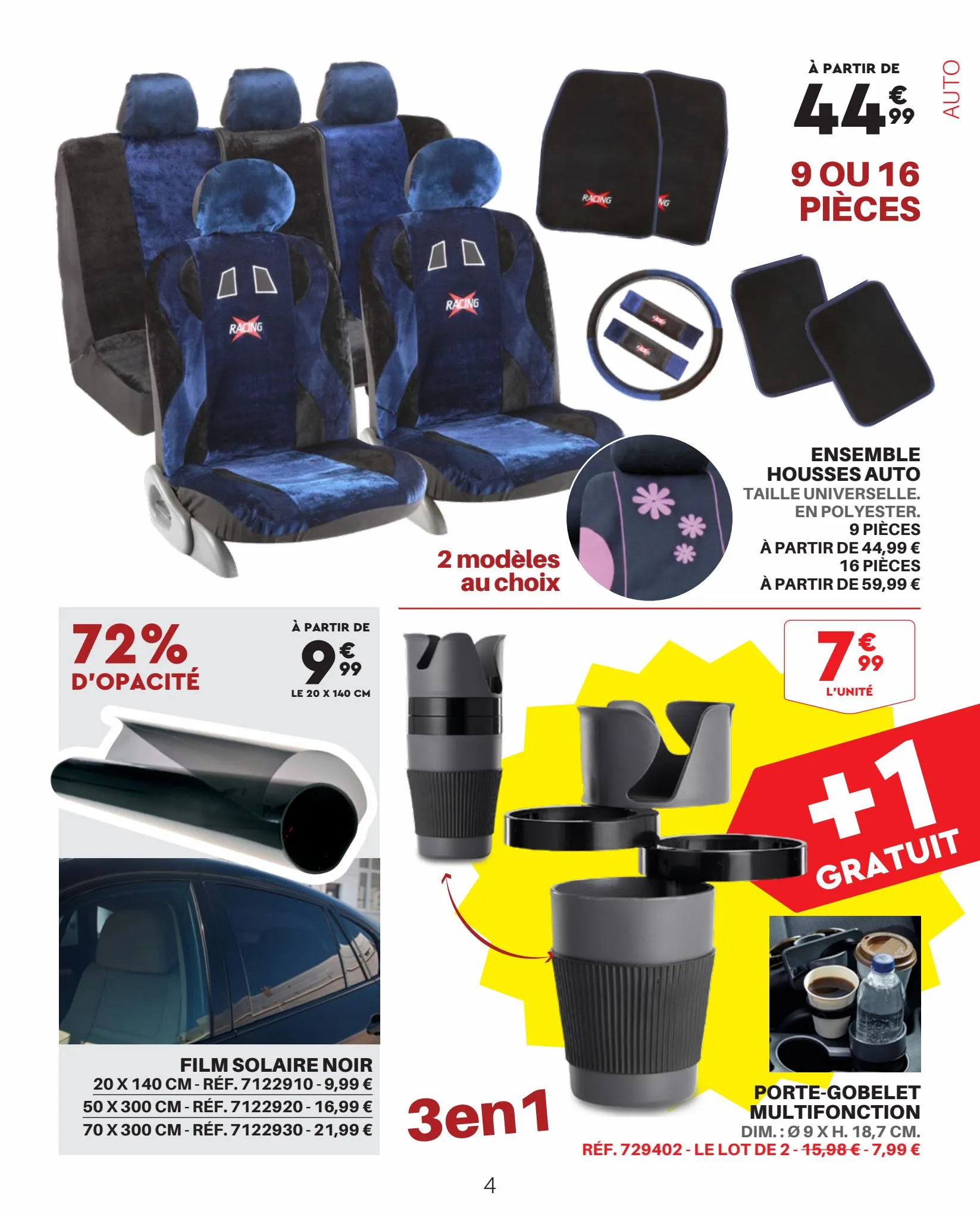 Catalogue AUTO OUTILLAGE LES OFFERES SPECIALES, page 00004