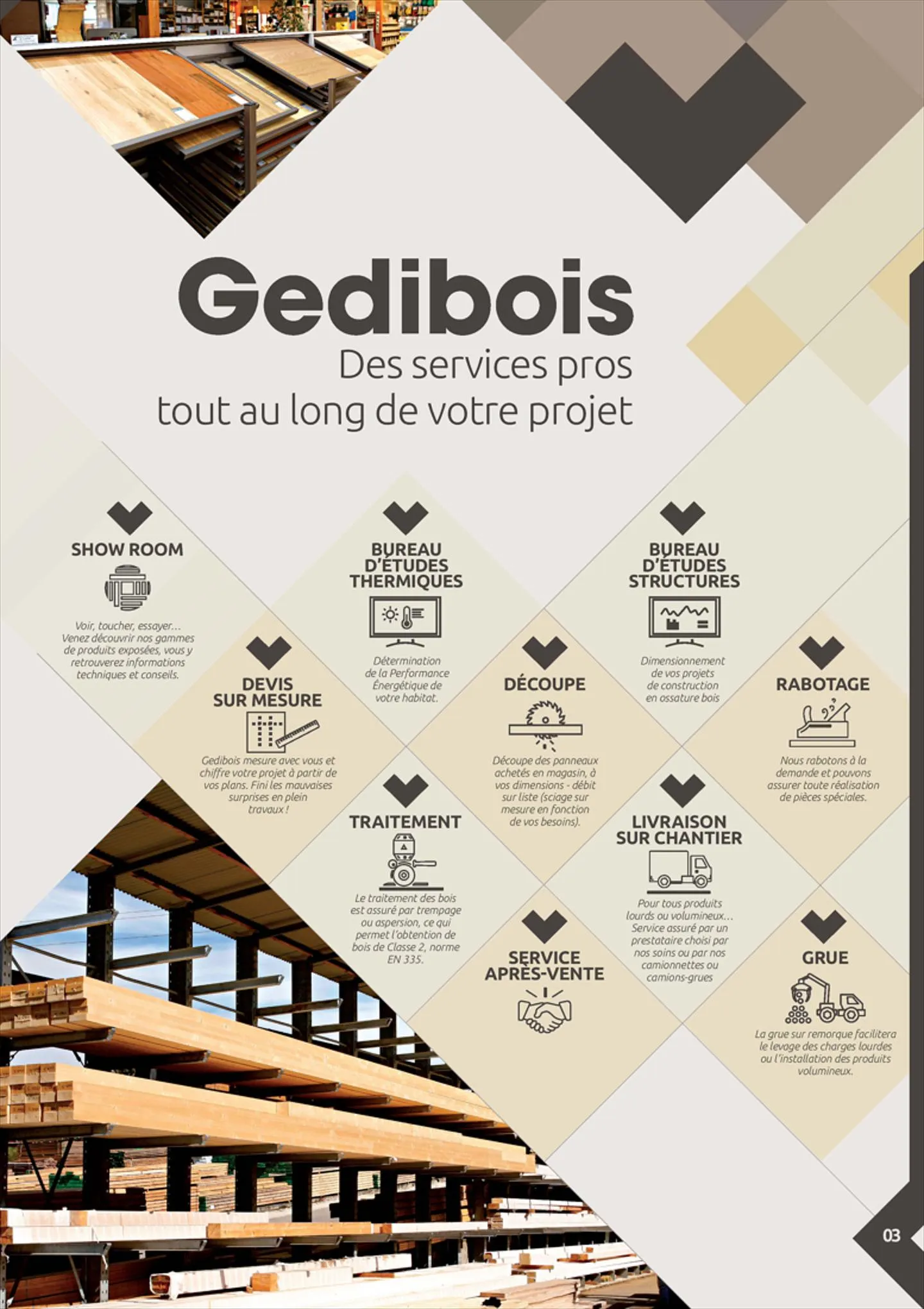 Catalogue Gédibois Solutions Constructives, page 00003