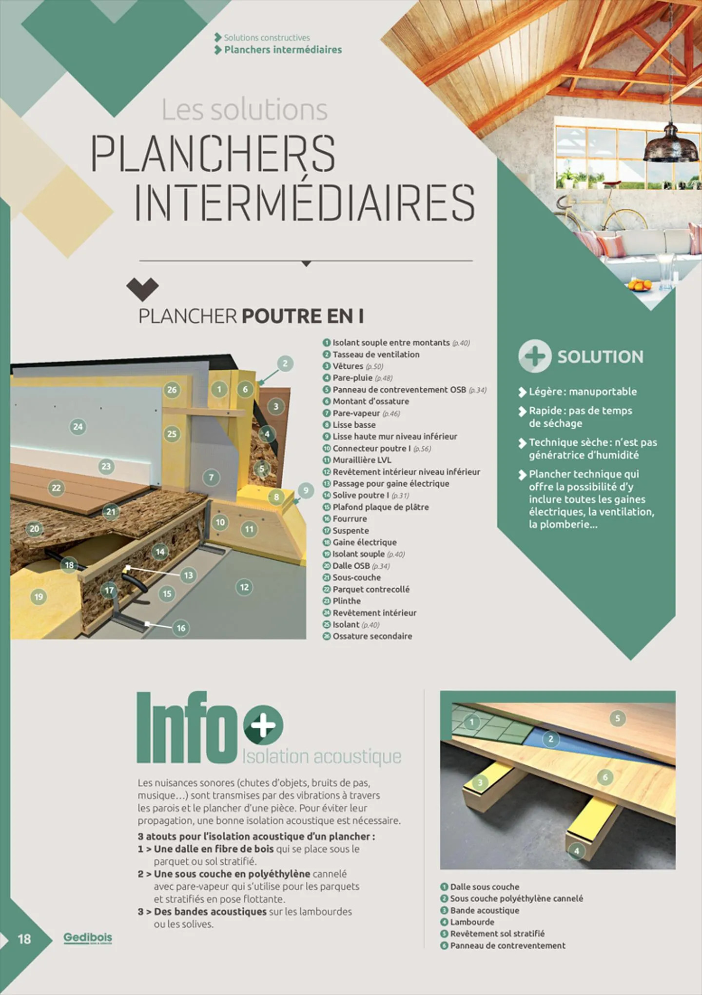 Catalogue Gédibois Solutions Constructives, page 00018