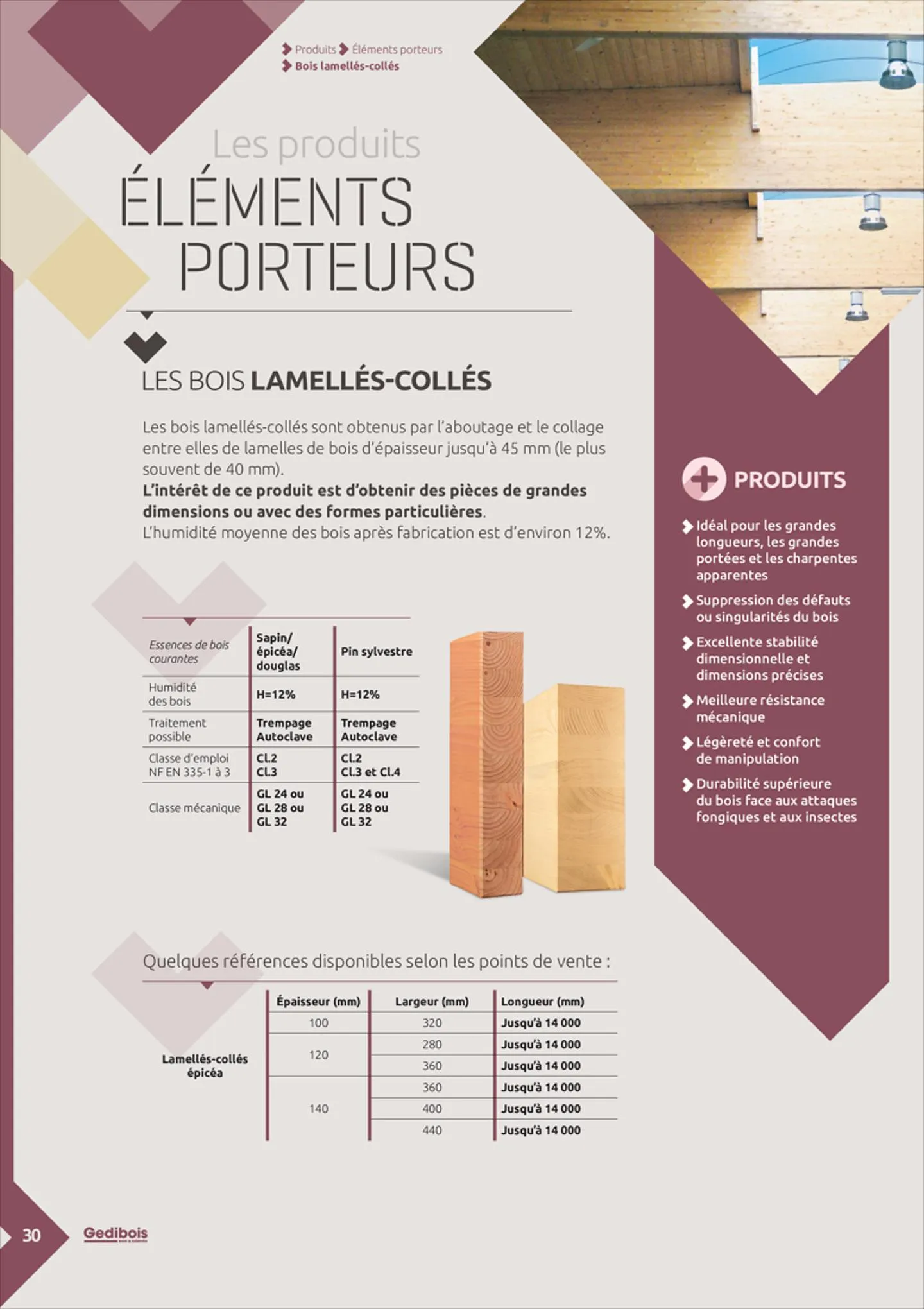 Catalogue Gédibois Solutions Constructives, page 00030