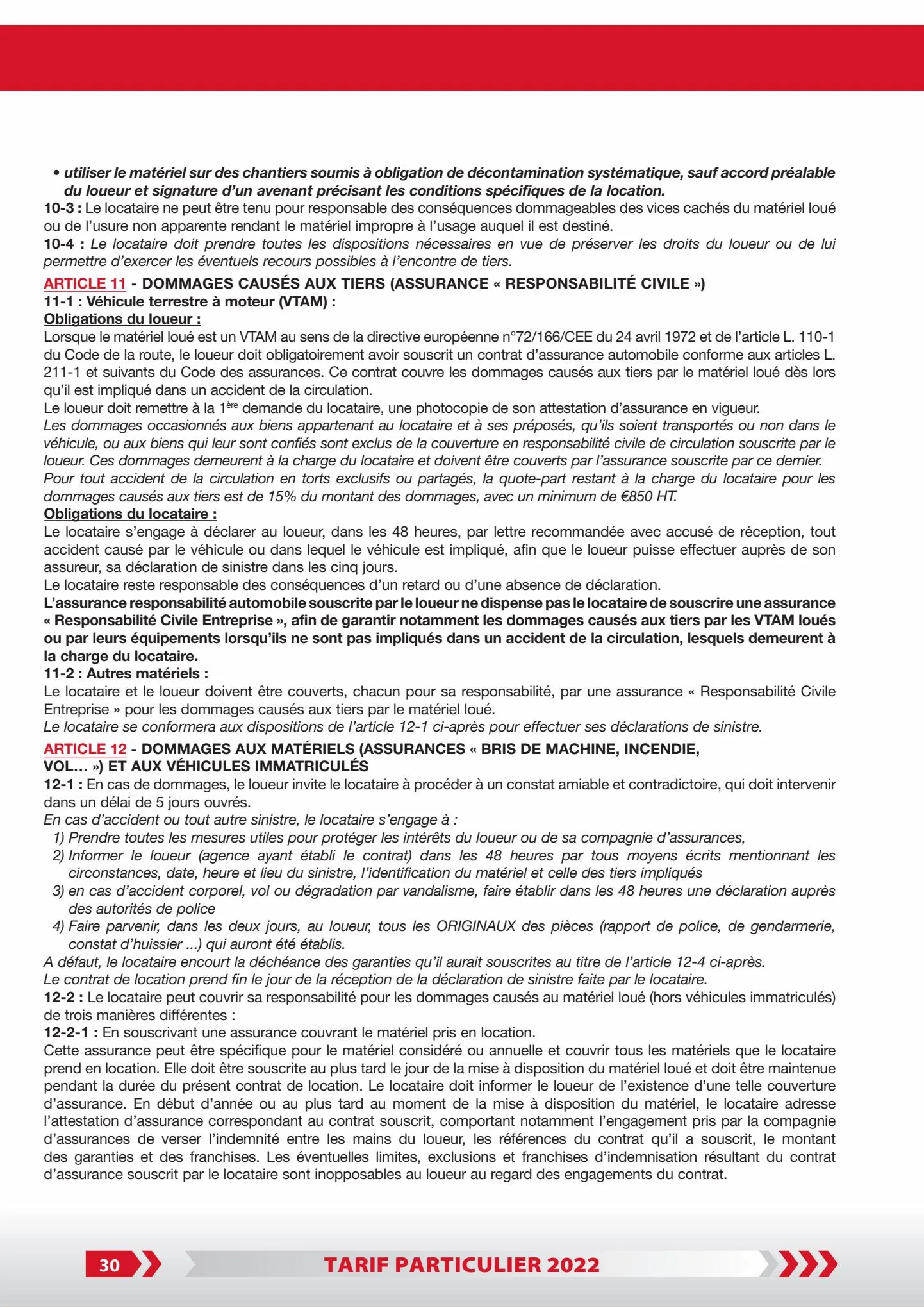 Catalogue Tarif Particulier Avril 2022, page 00032