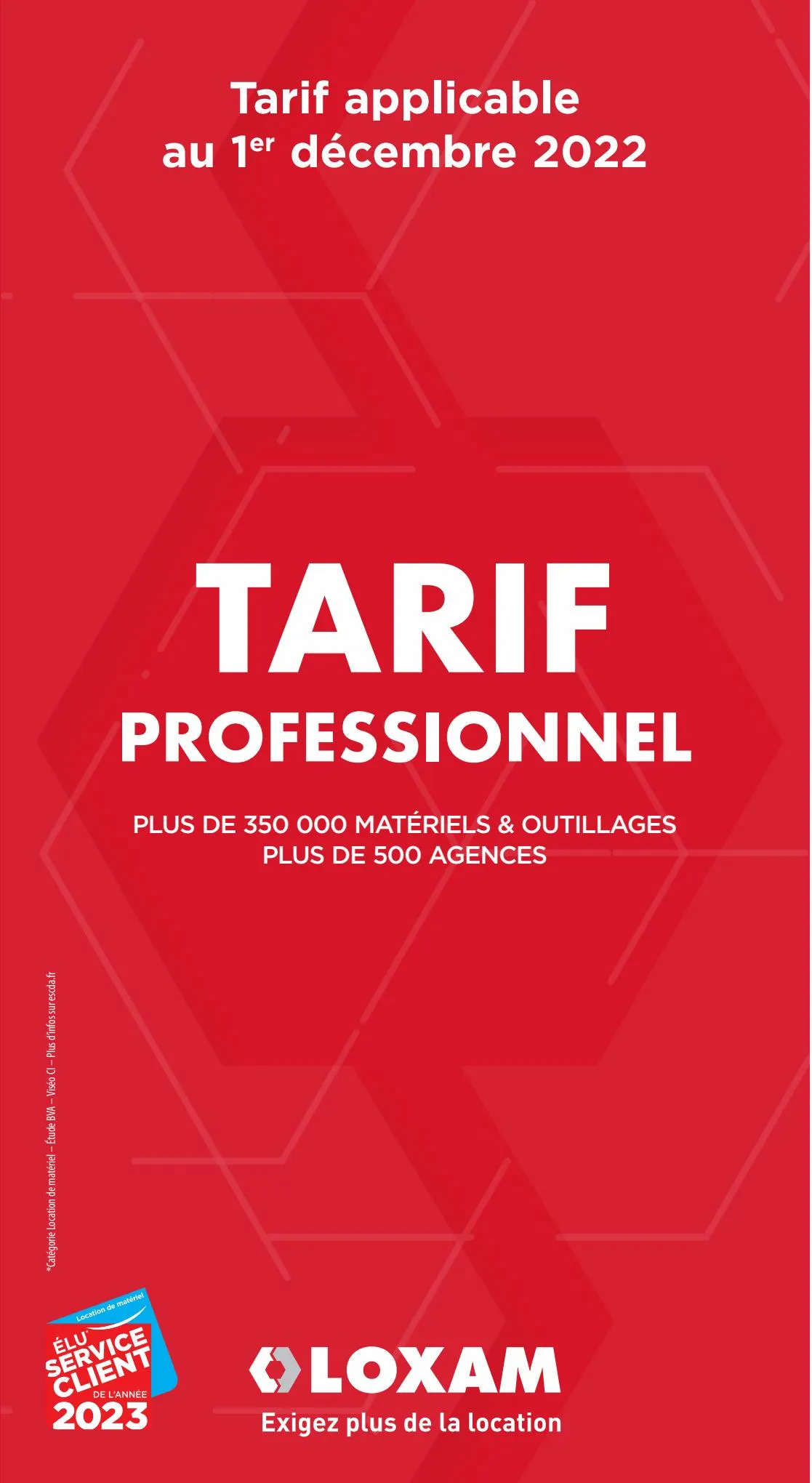 Catalogue TARIF PRO 2023, page 00001