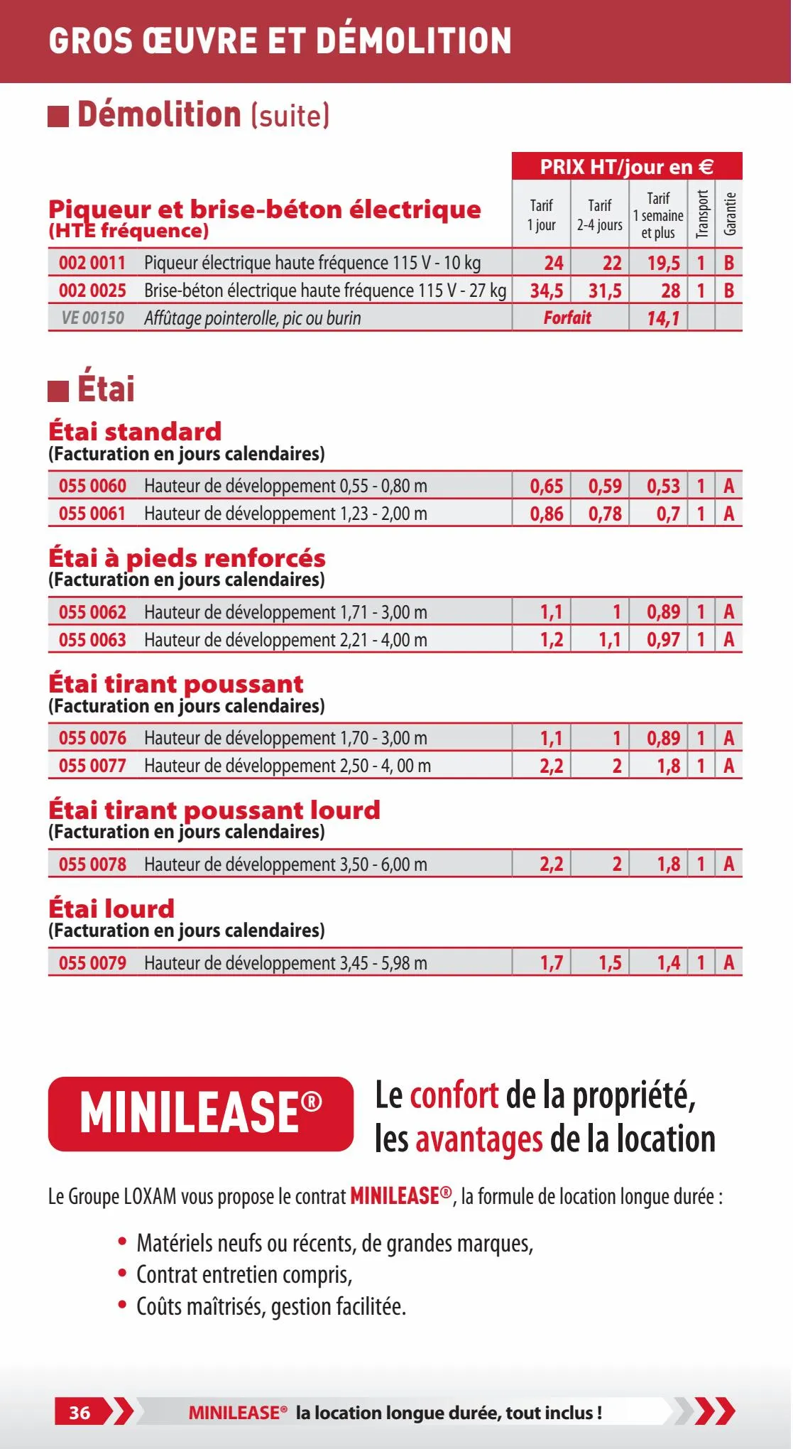 Catalogue TARIF PRO 2023, page 00038