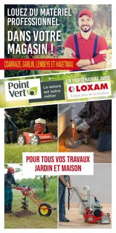 Flyer partenariat LOXAM - Euralis Point Vert