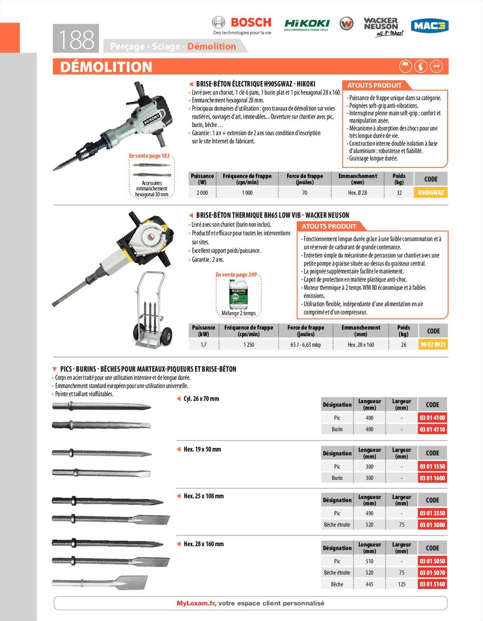 Catalogue Loxam Catalogue de vente, page 00190