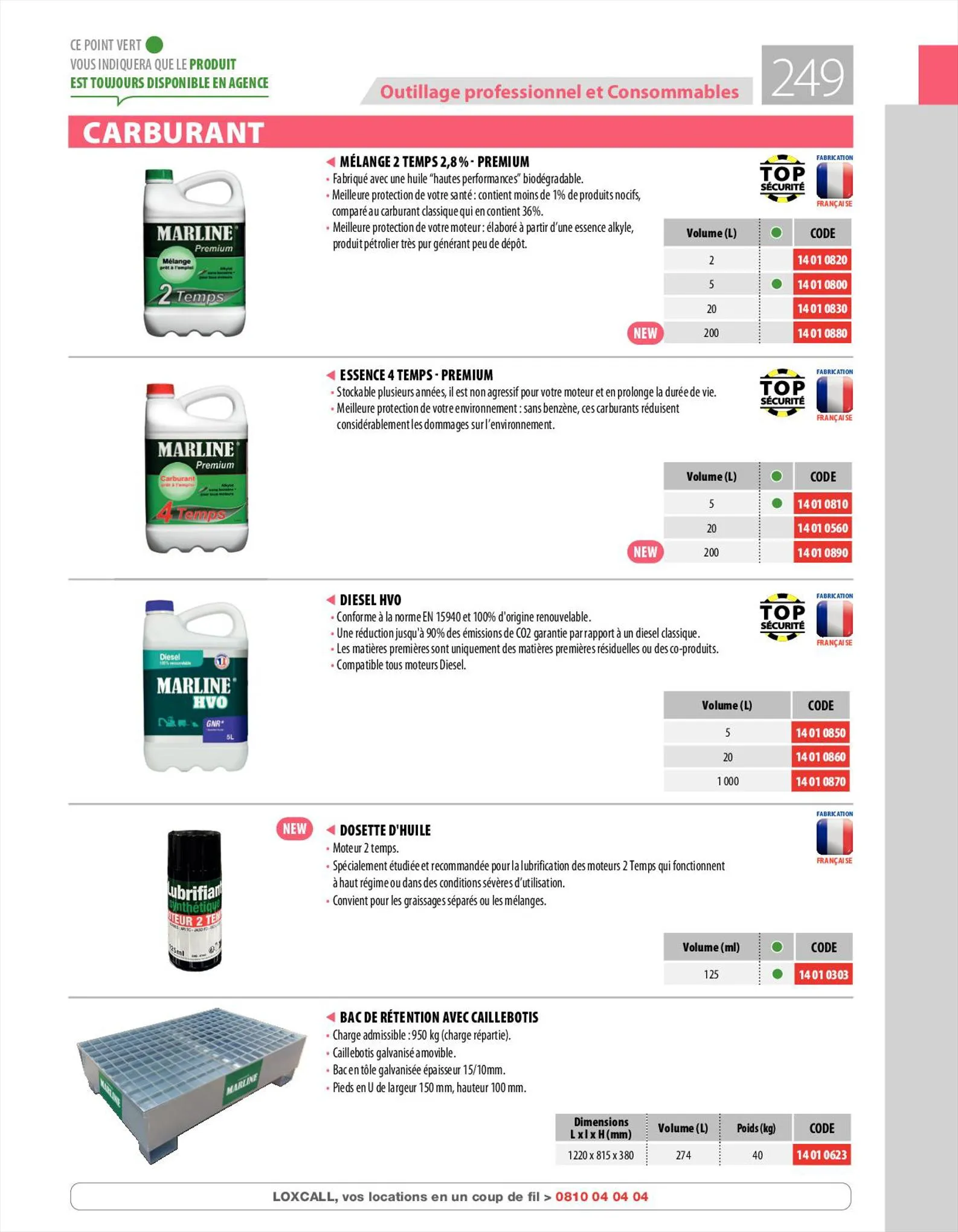 Catalogue Loxam Catalogue de vente, page 00251