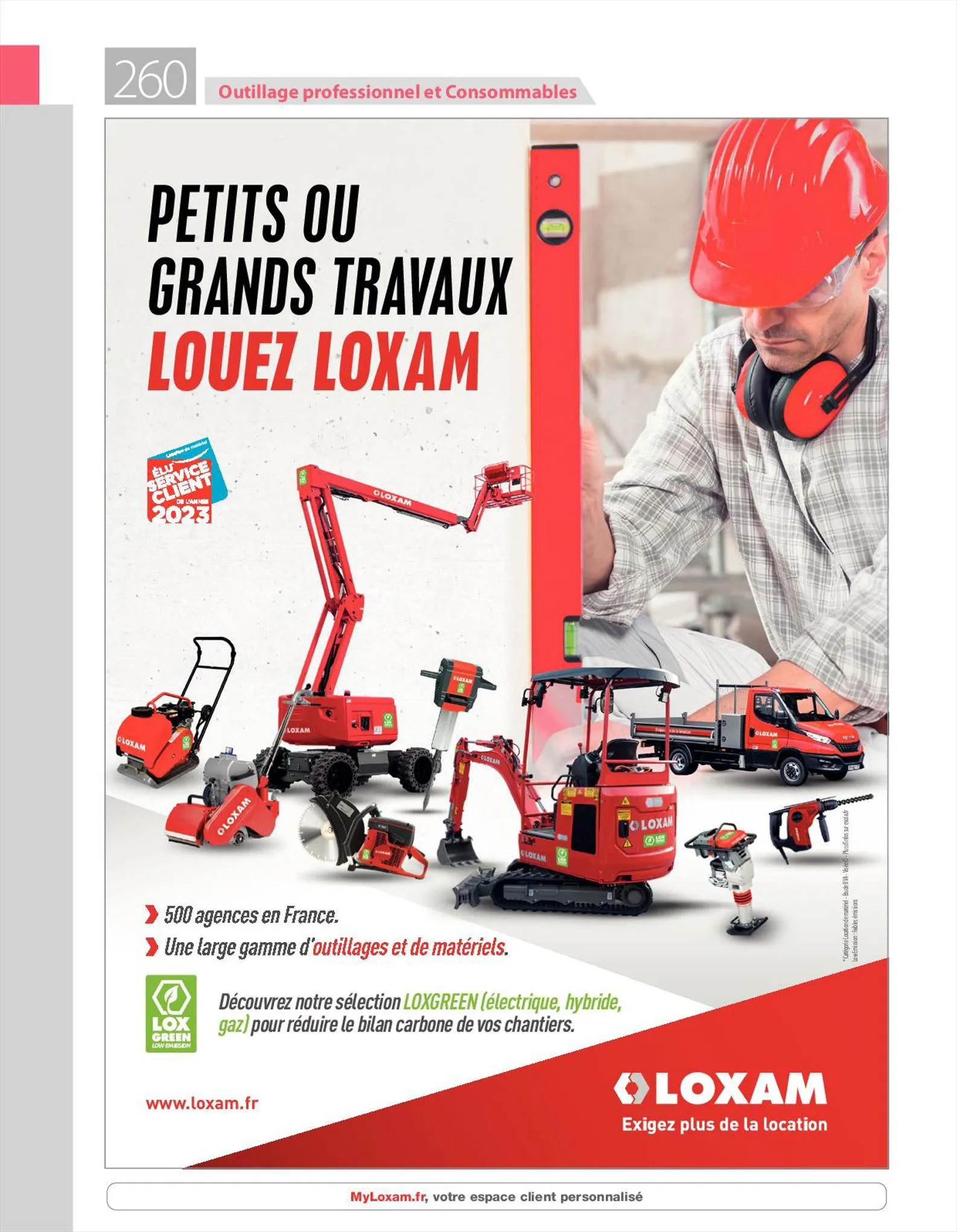 Catalogue Loxam Catalogue de vente, page 00262