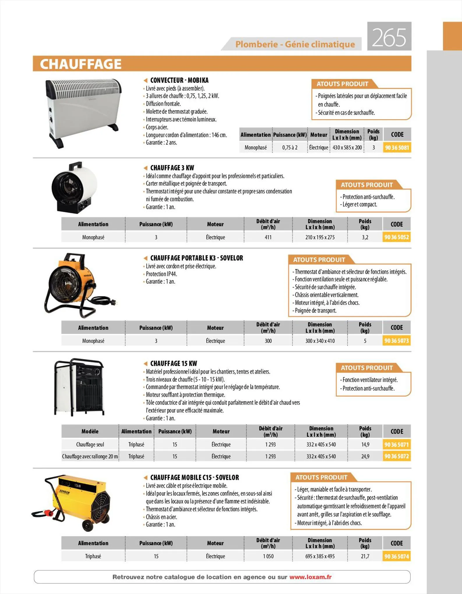 Catalogue Loxam Catalogue de vente, page 00267