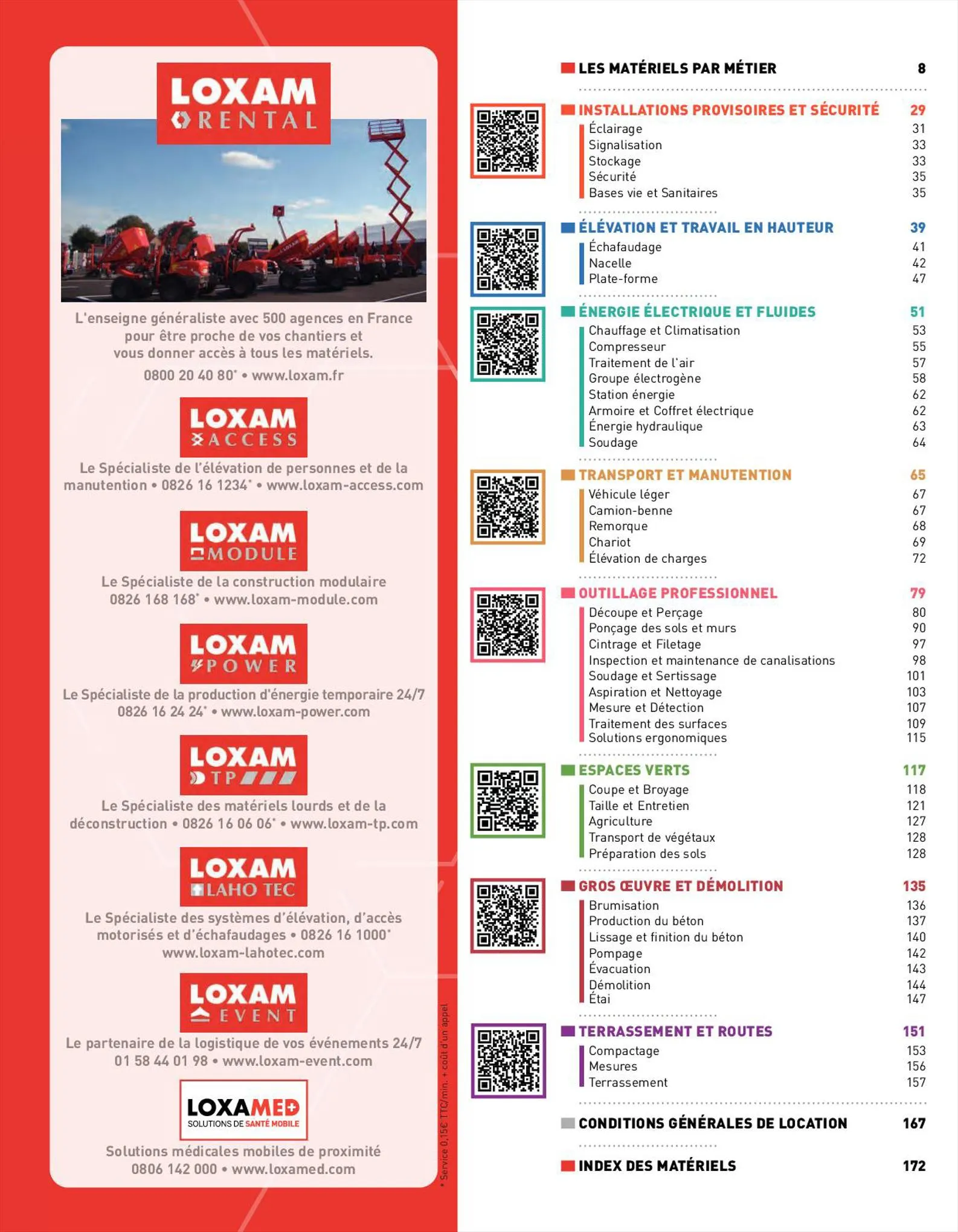 Catalogue Loxam Catalogue de location, page 00003