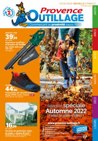 Catalogue Provence Outillage | Automne 2022 | 19/09/2022 - 04/12/2022