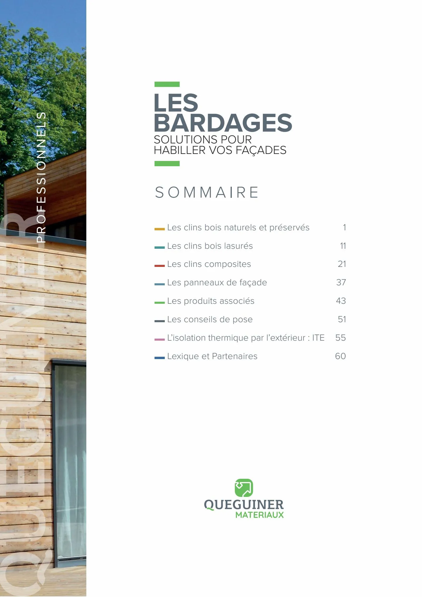 Catalogue Quéguiner Matériaux - Catalogue bardage - 2022-2023, page 00002