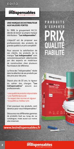 Catalogue Quéguiner | Quéguiner Matériaux - Les Indispensables Guide | 07/04/2022 - 31/12/2022