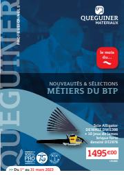 Catalogue Quéguiner | Mois du Metier Du BTP 2023 | 03/03/2023 - 31/03/2023