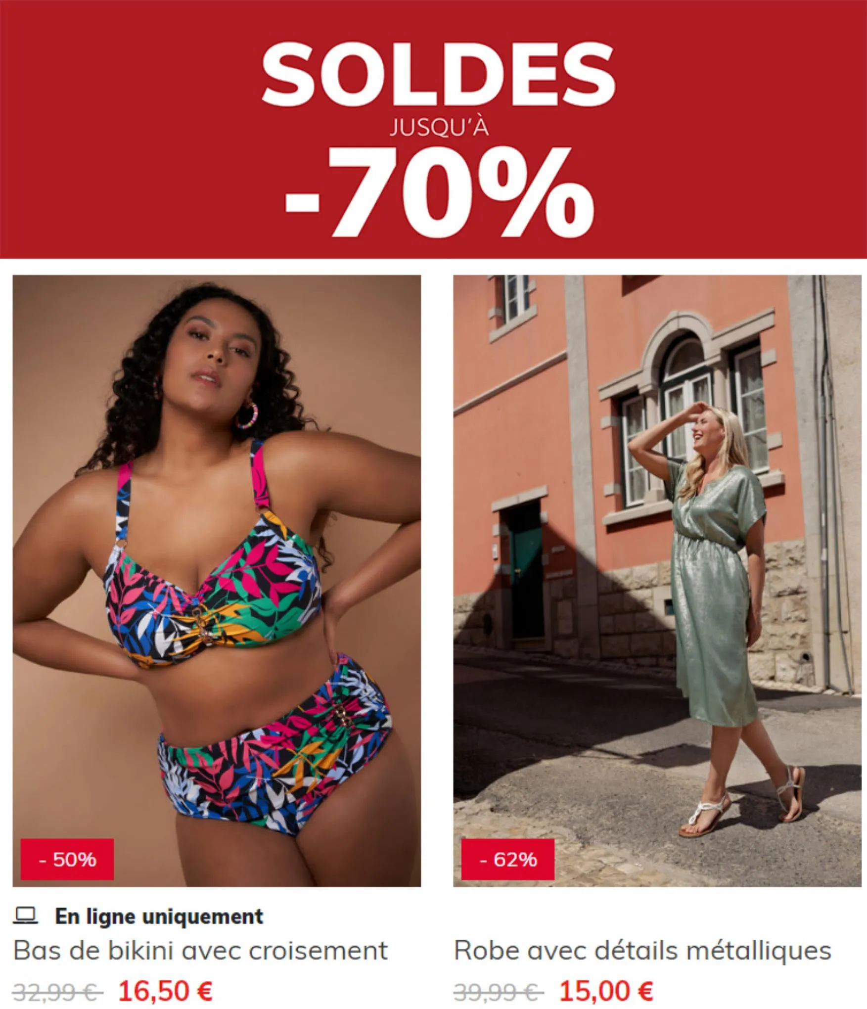 Catalogue SOLDES JUSQU'A -50%, page 00003