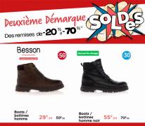 Promos de Vêtements et Chaussures | Offres Speciales  sur Besson | 20/01/2023 - 02/02/2023
