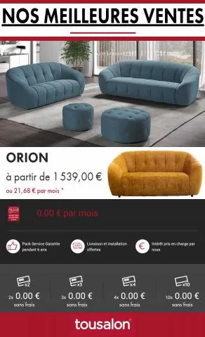 Nos Meilleures Ventes