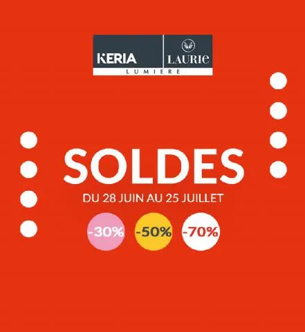 Soldes Keria Luminaires!