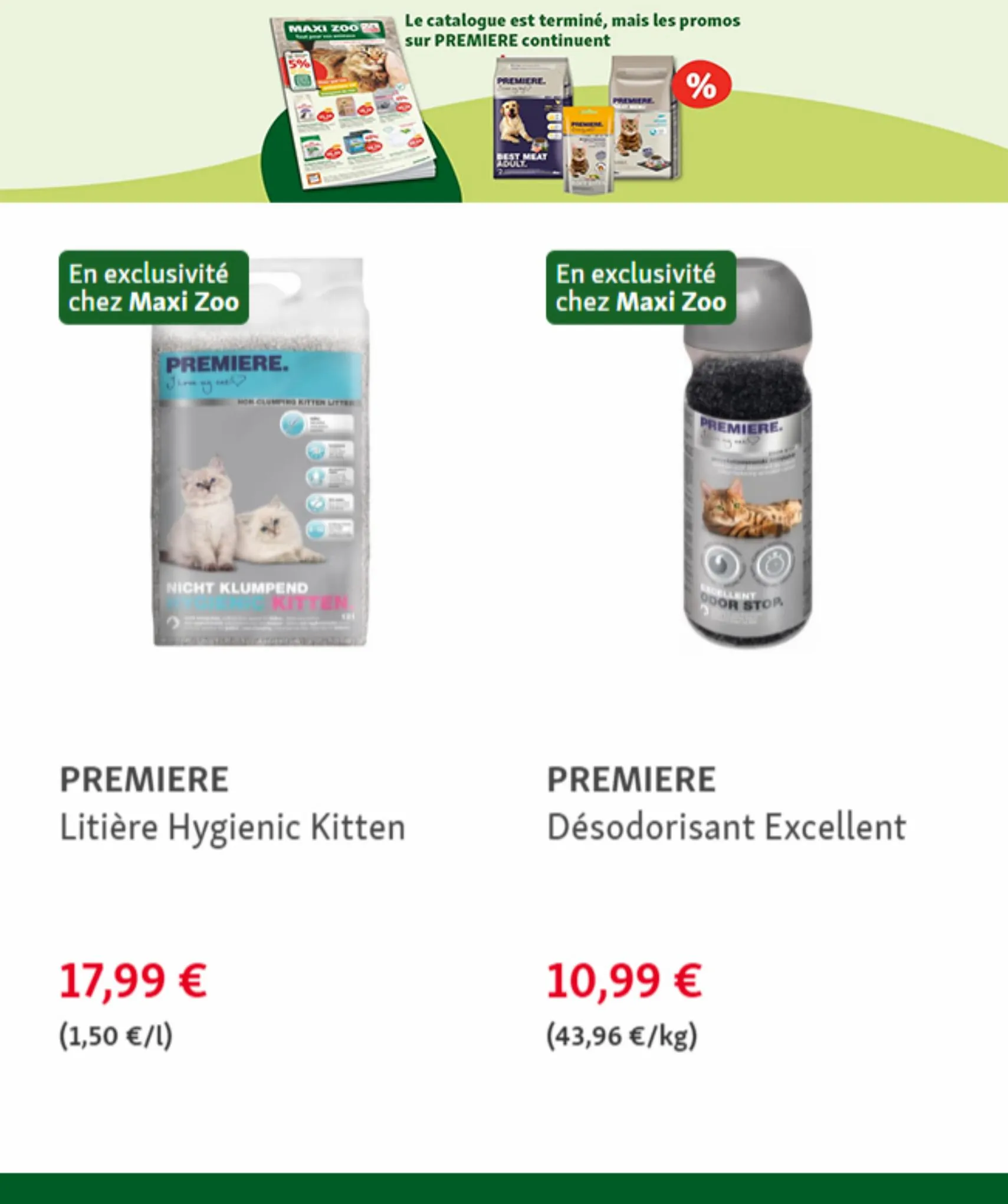 Catalogue Les promos continuent avec PREMIERE!, page 00002