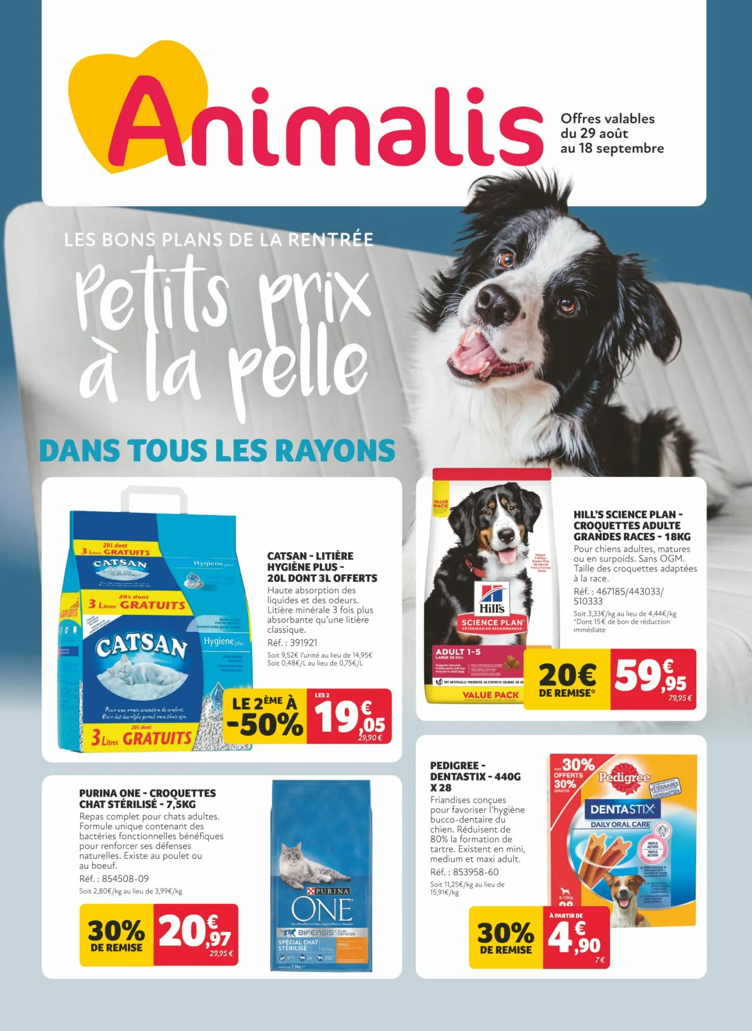 Catalogue Dépliant Rentrée Animalis, page 00001