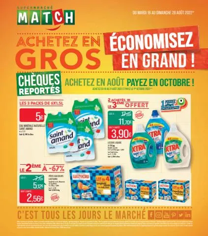 Achetez en gros : économisez en grand !