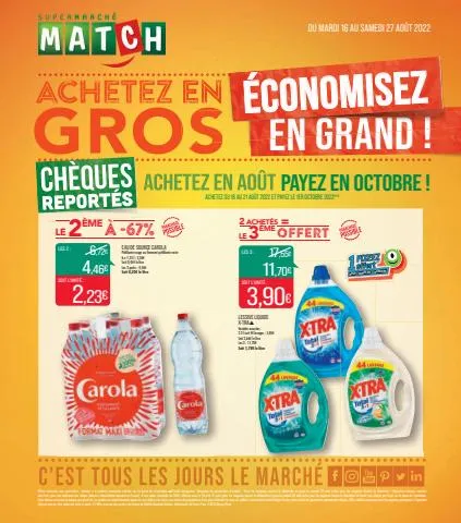 Achetez en gros : économisez en grand !