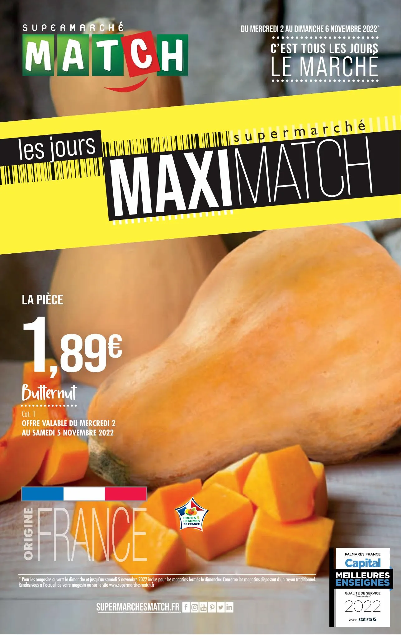 Catalogue Les jours Maximatch, page 00001