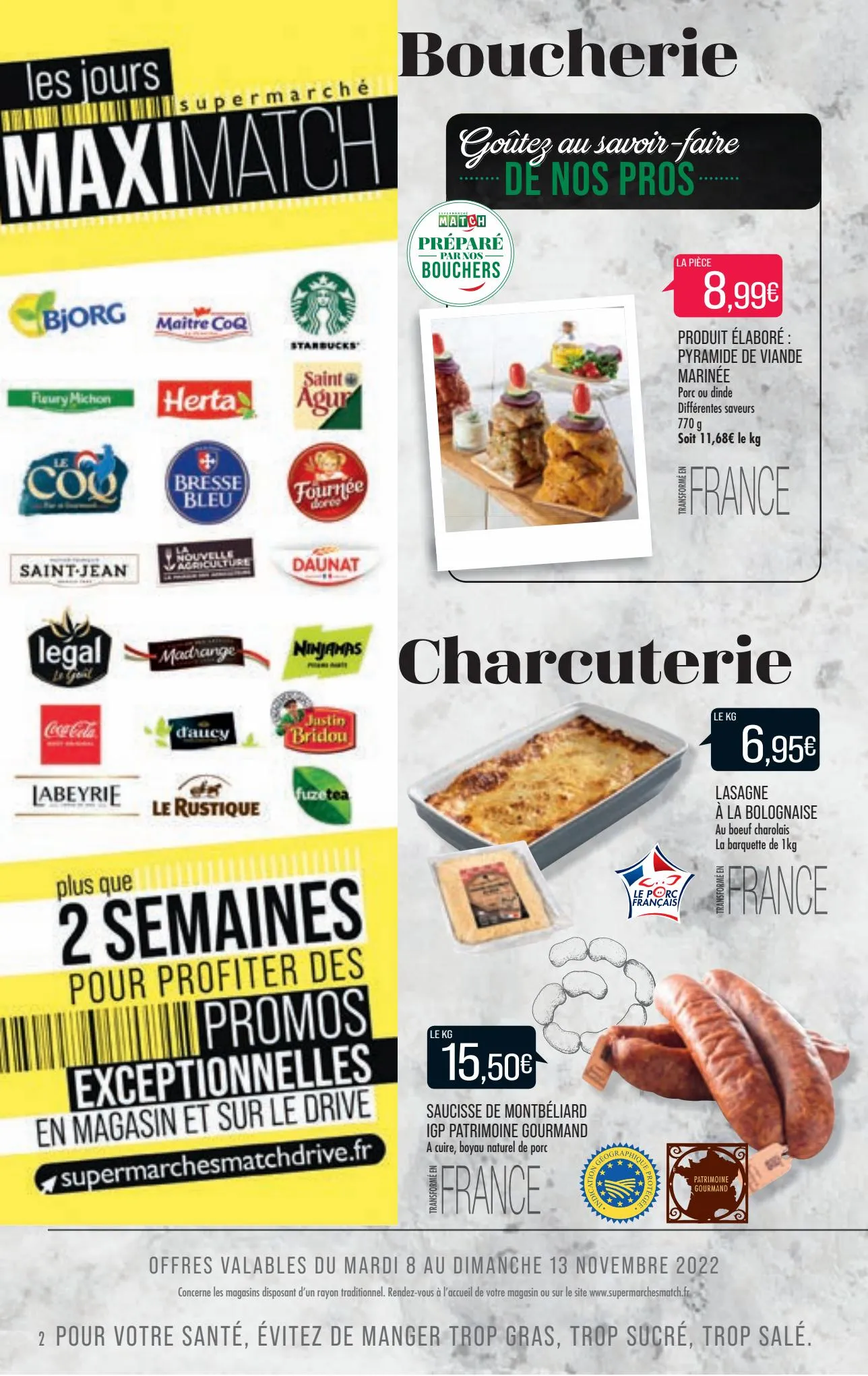 Catalogue Les jours Maximatch, page 00002