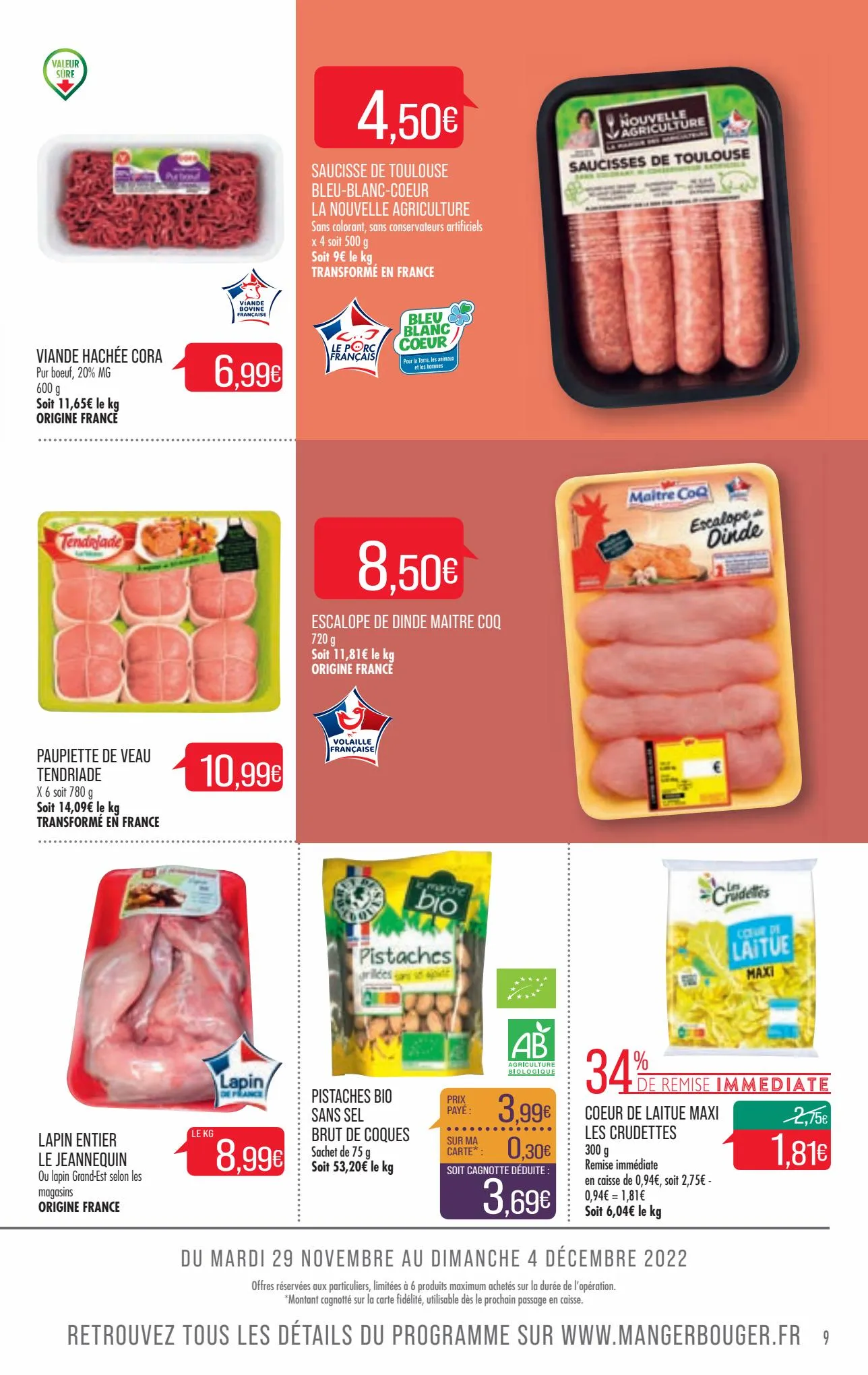 Catalogue Bien manger à petit prix, page 00009