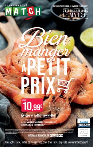 Catalogue Match à Amiens | Bien manger à petit prix | 28/11/2022 - 11/12/2022