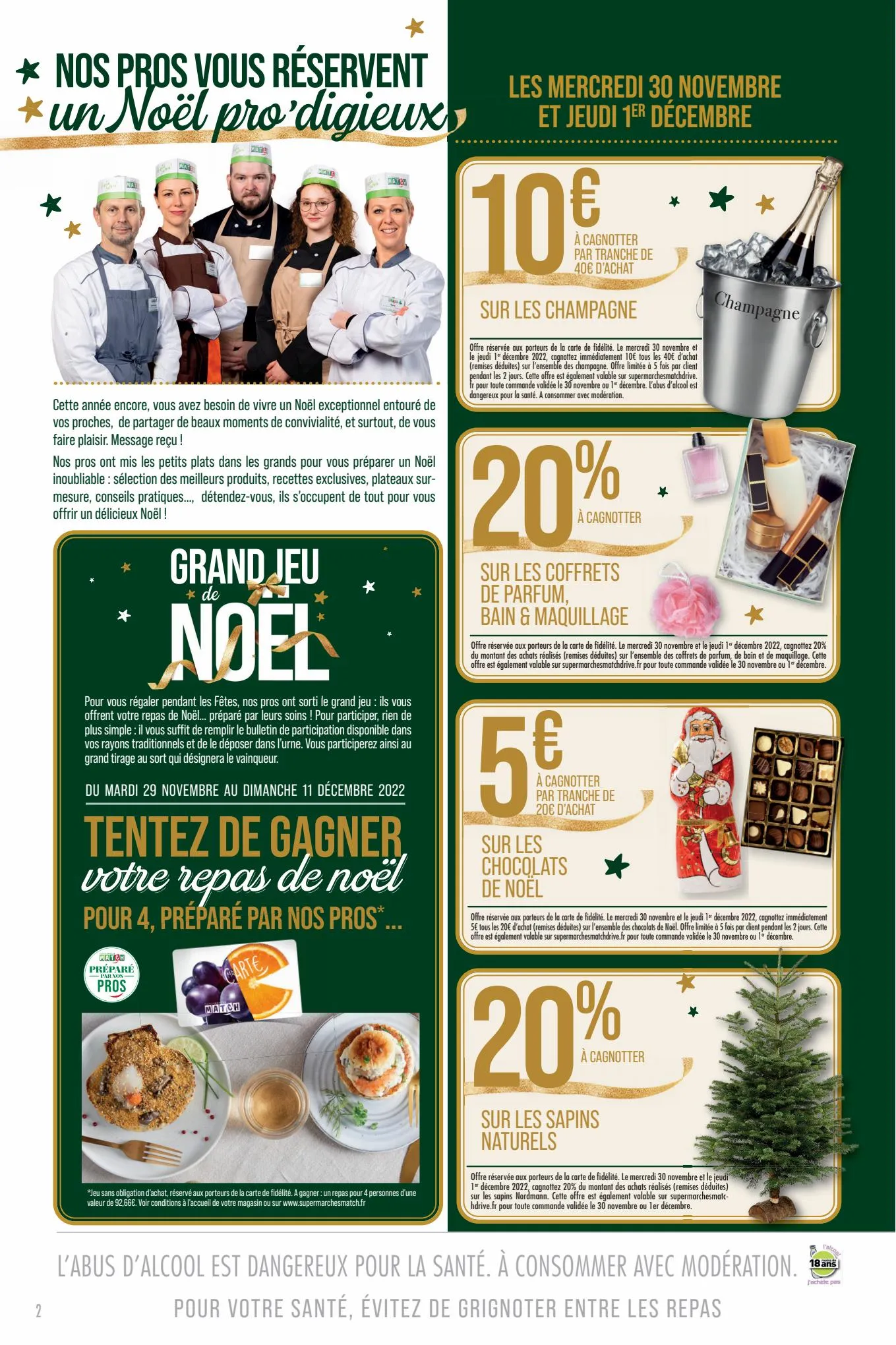Catalogue Nos Pros vous préparent Noël, page 00002