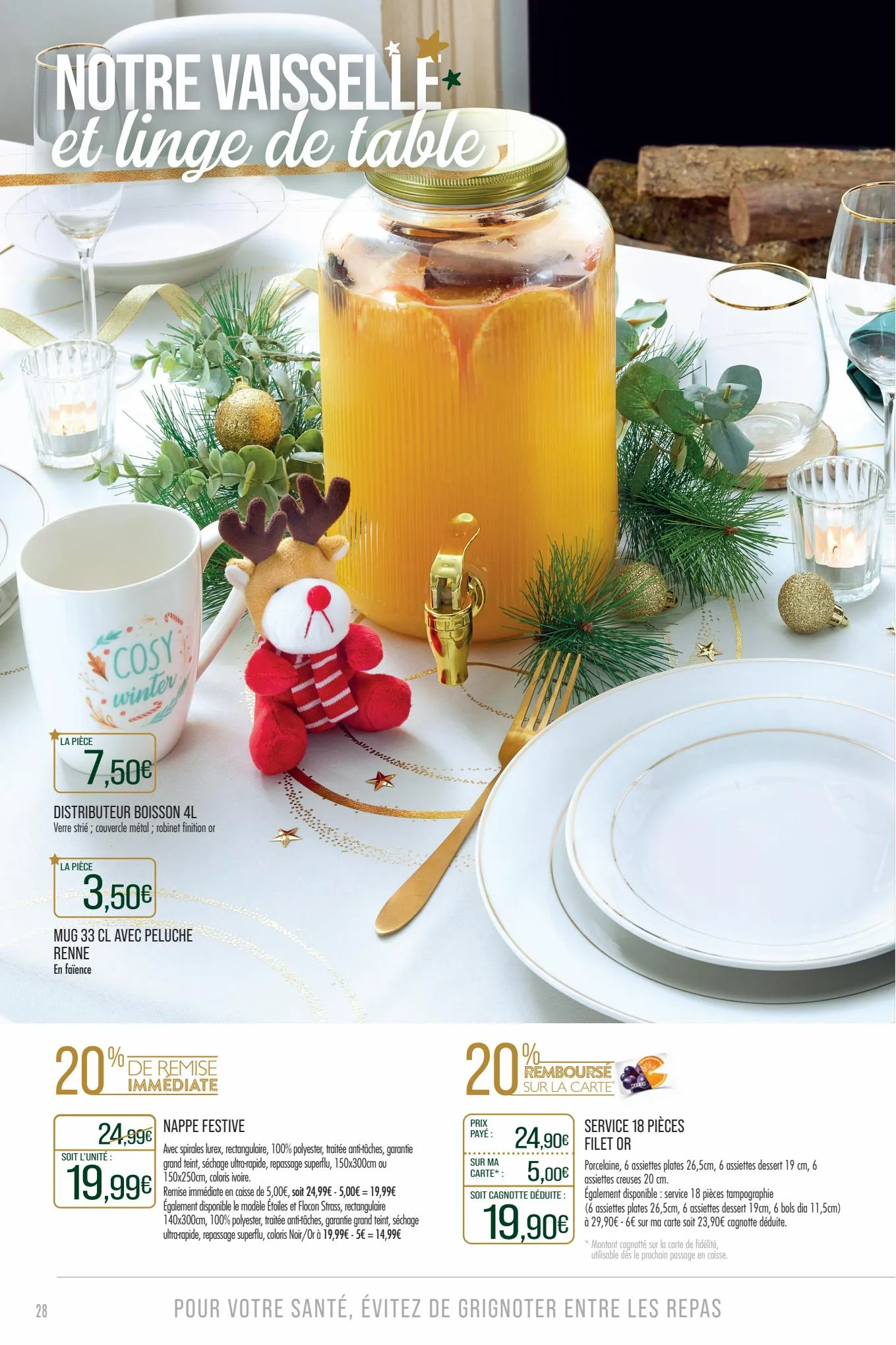 Catalogue Nos Pros vous préparent Noël, page 00028
