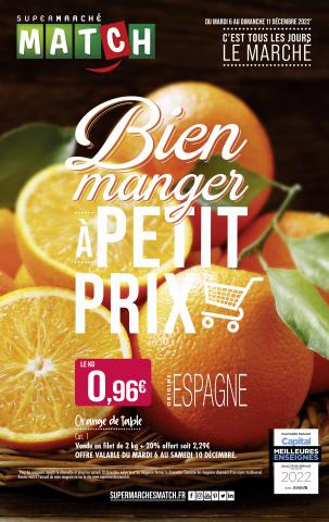 Catalogue Match à Arras | Bien manger... à petit prix! | 06/12/2022 - 11/12/2022