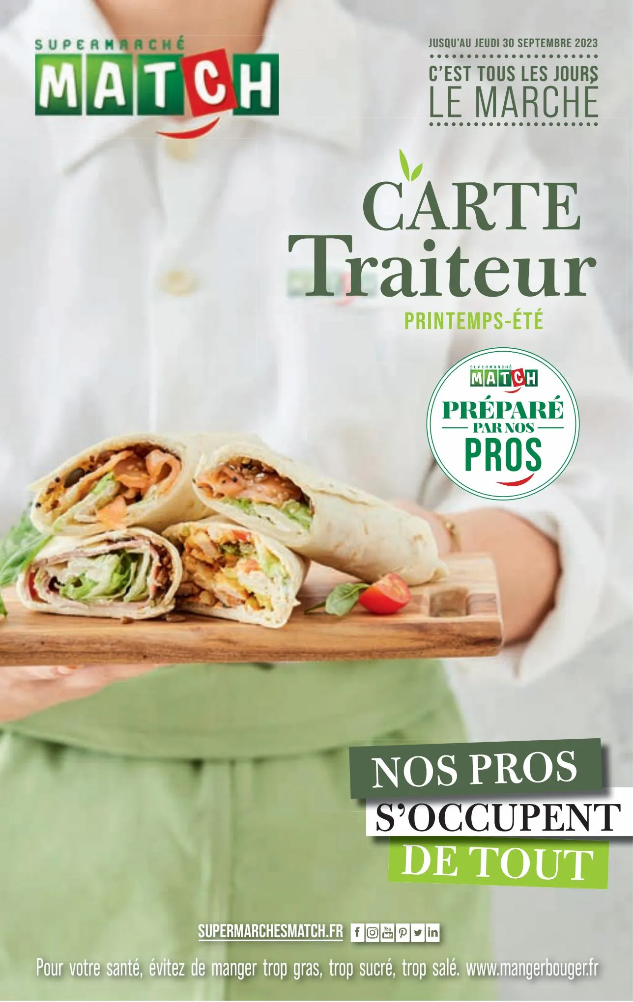 Catalogue CARTE Traiteur PRINTEMPS-ÉTÉ, page 00001