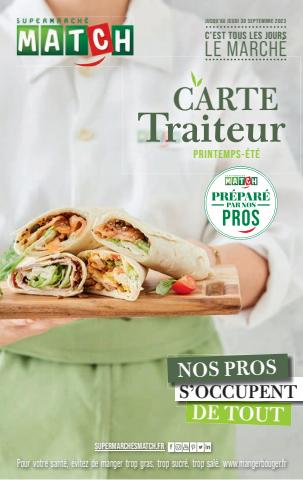 CARTE Traiteur PRINTEMPS-ÉTÉ