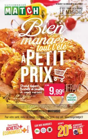 Bien manger tout l'été À PETIT PRIX