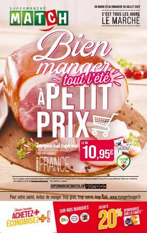 Bien manger tout l'été à petit prix