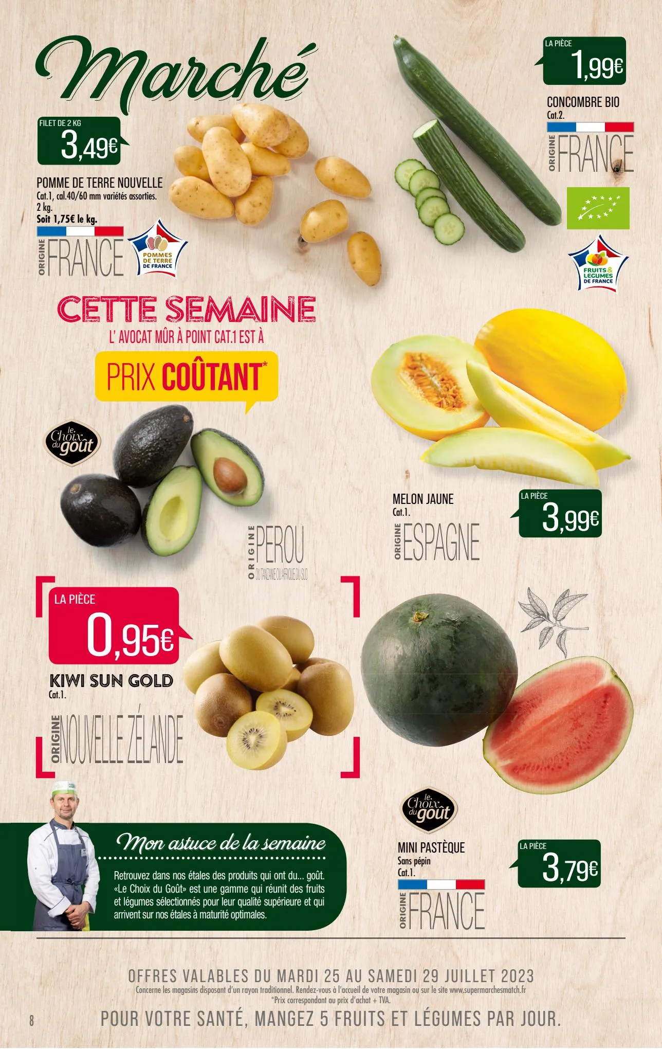 Catalogue Bien manger tout l'été à petit prix, page 00008